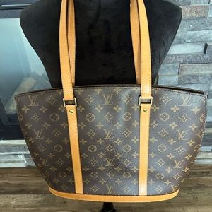Authentic Louis Vuitton monogram babylone tote